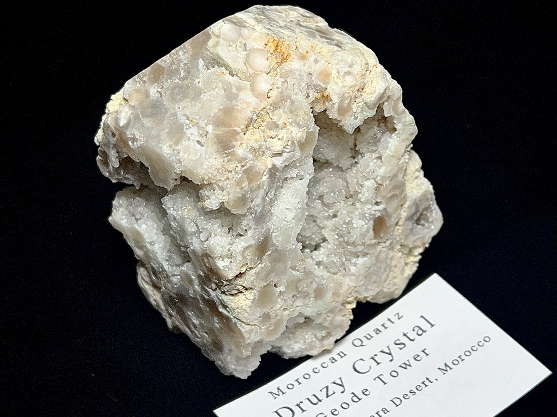 モロッコ産水晶ジオードポイントタイプ