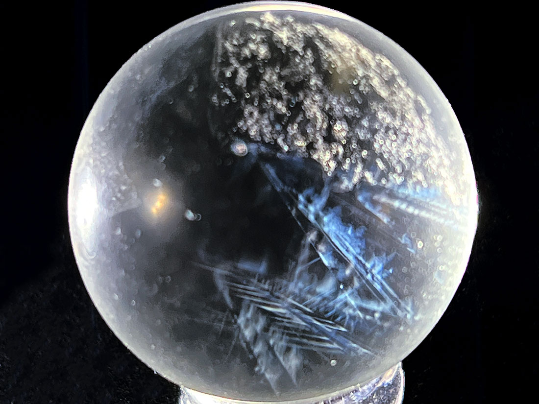 エンジェルラダー水晶 26mm丸玉