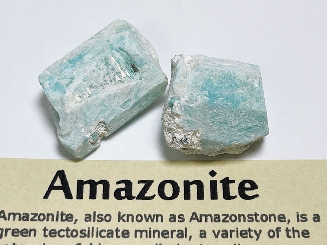 コロラド州産アマゾナイト2個セット