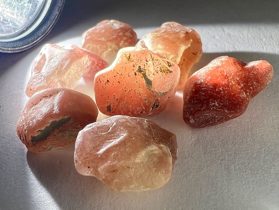 アンデシン/Andesine (中性長石)7個セット