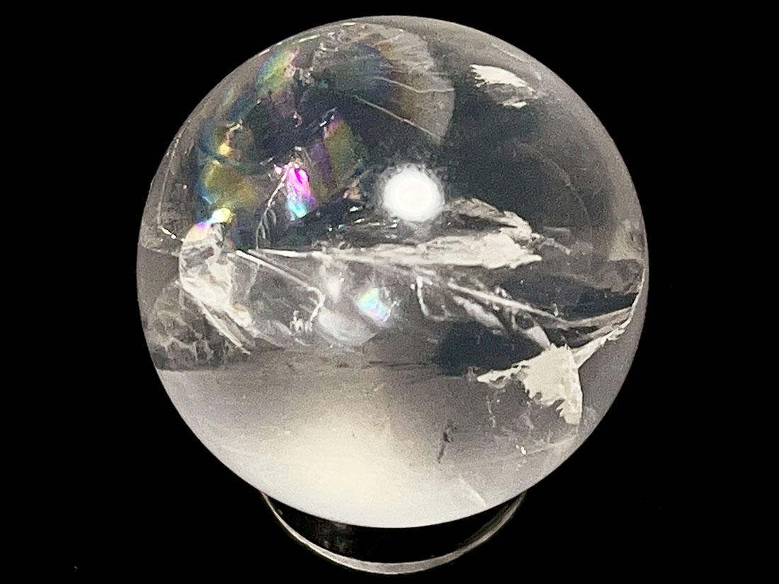 ジラソル水晶25mm丸玉 / Girasol Quartz