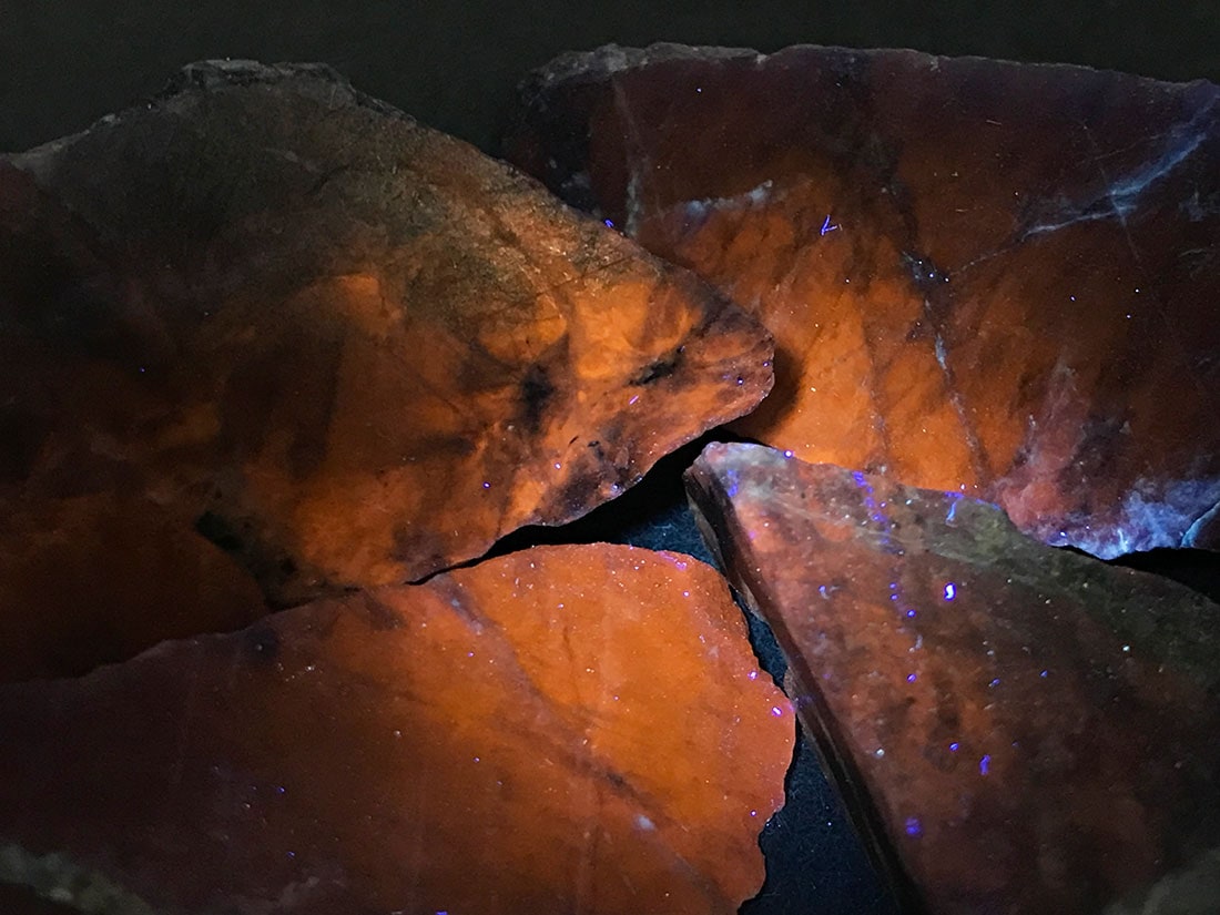 ブラジル産ソーダライト4個セット