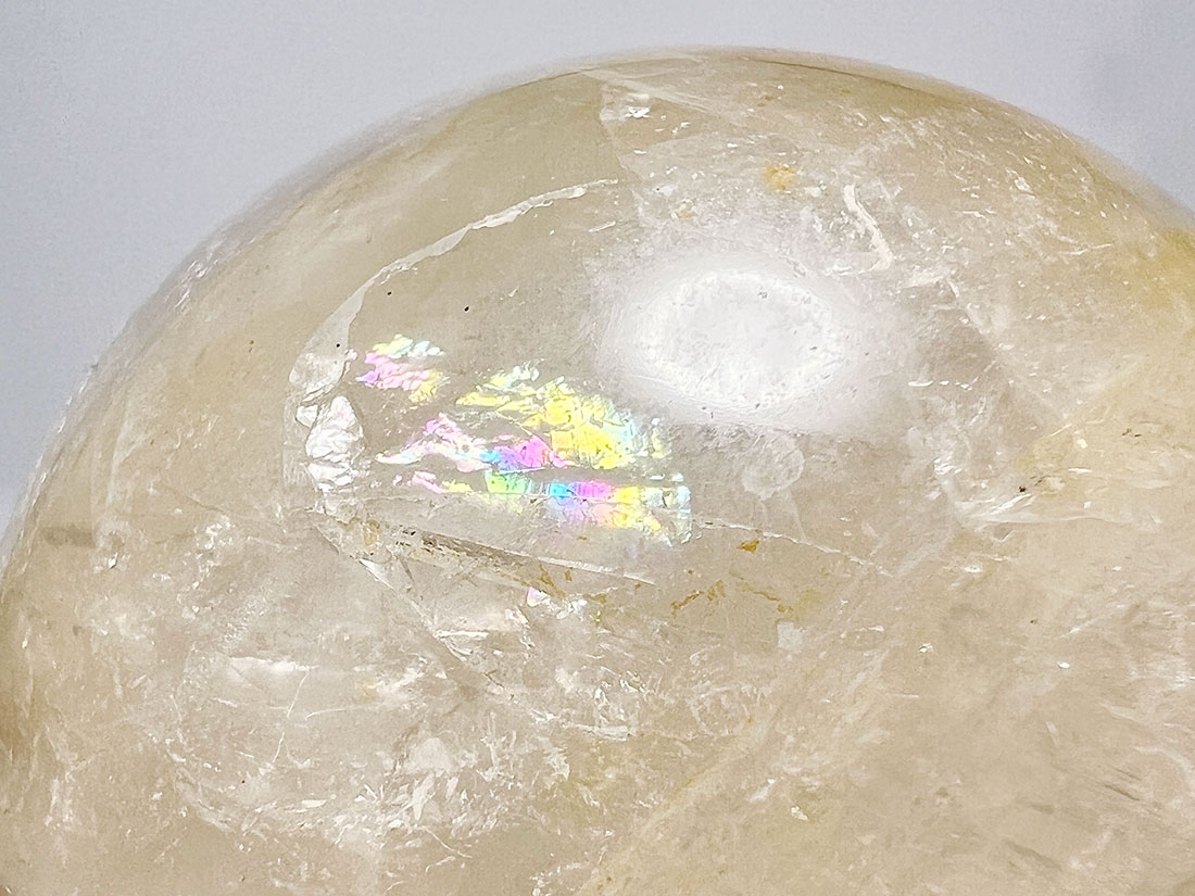 ゴールデンヒーラークォーツ 40mm丸玉