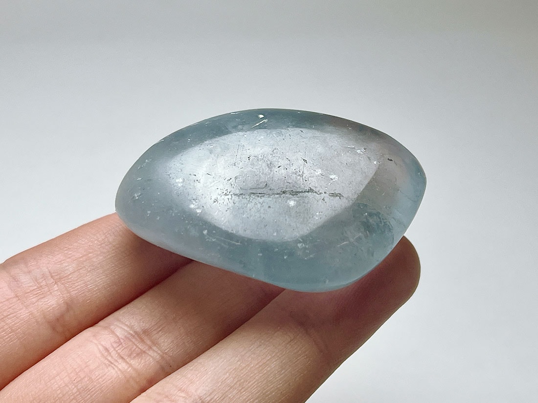 マダガスカル産セレスタイト タンブル