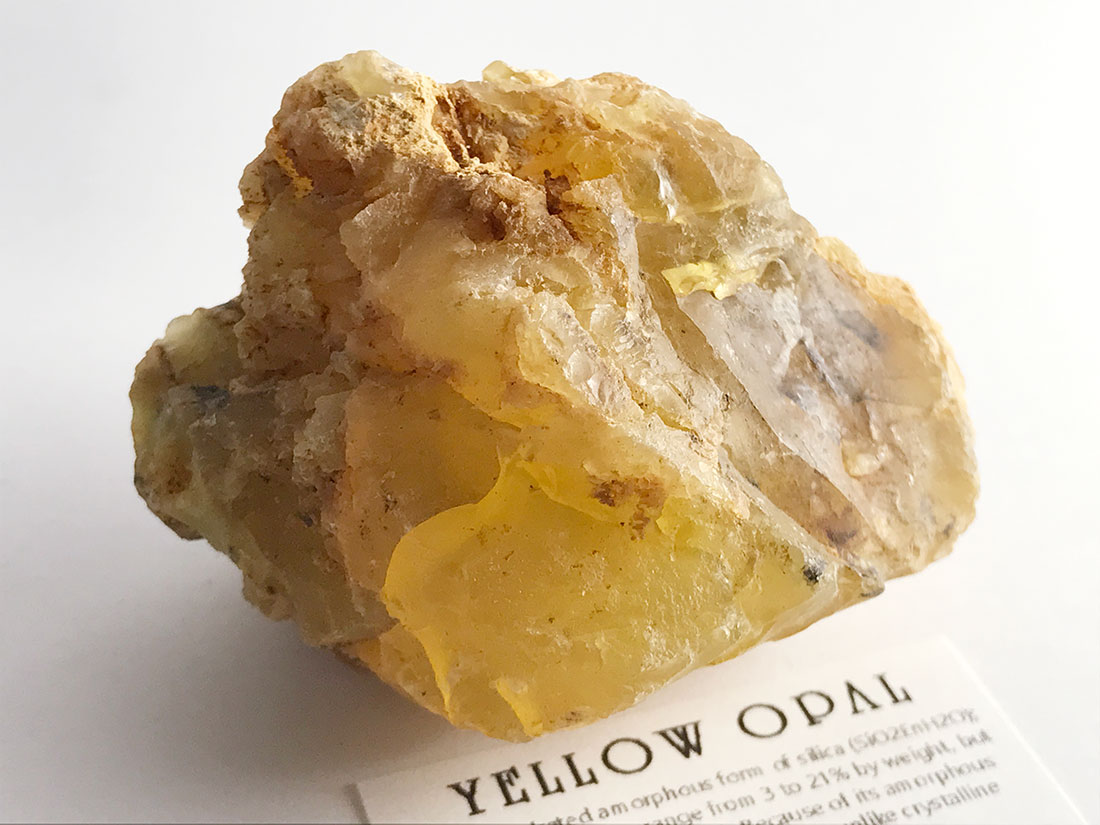 タンザニア産イエローオパール