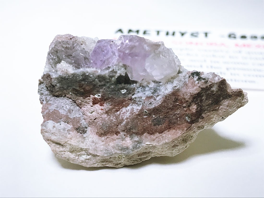 メキシコ産 ソノラアメジスト ジオード / amethyst