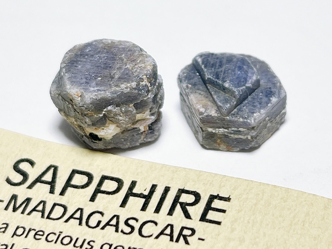 マダガスカル産 サファイア 2個セット/Sapphire