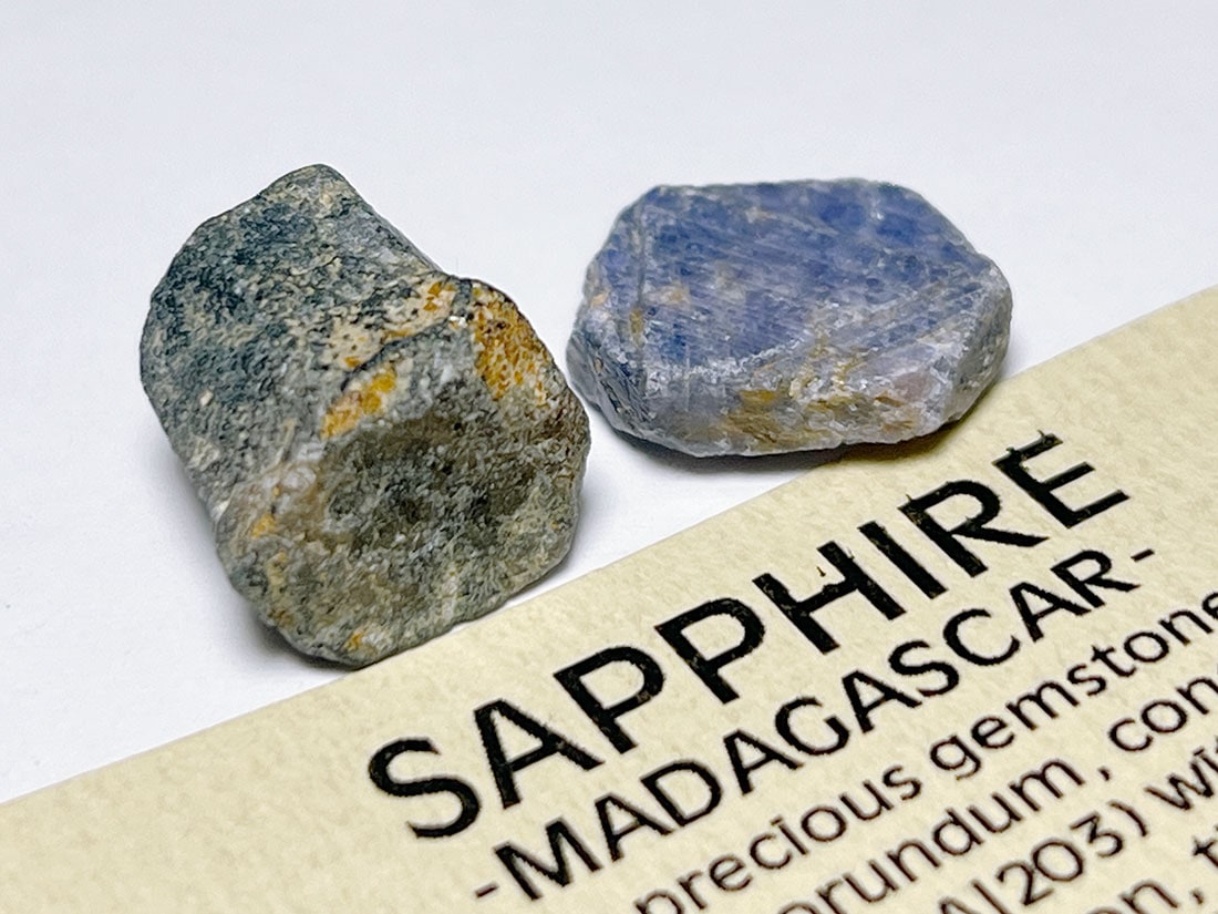 マダガスカル産 サファイア 2個セット/Sapphire