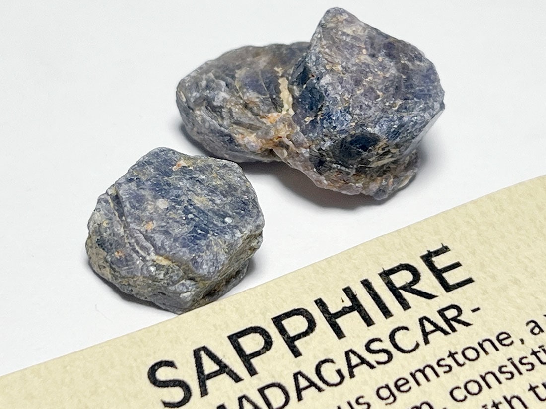 マダガスカル産 サファイア 2個セット/Sapphire