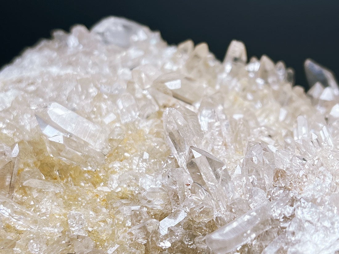 パルバティー渓谷産 ヒマラヤ水晶クラスター(マニカラン産)