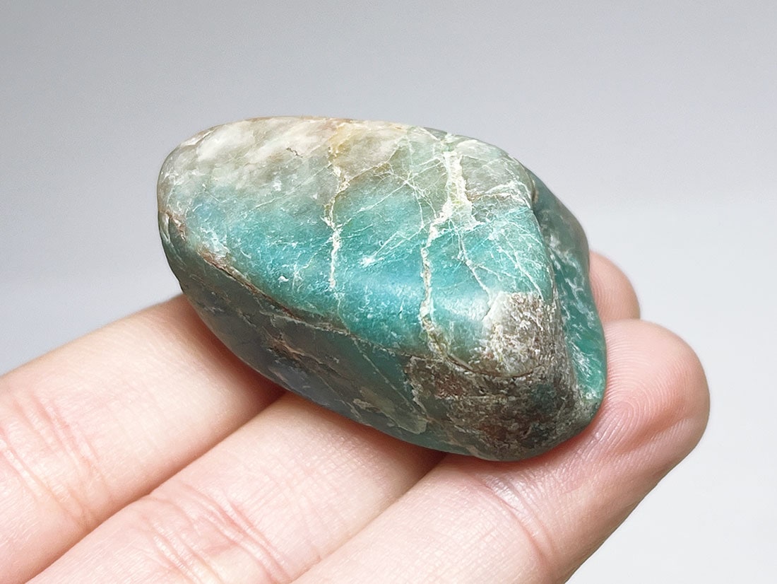 アリゾナ州産 シャッタカイト/クリソコラ タンブル