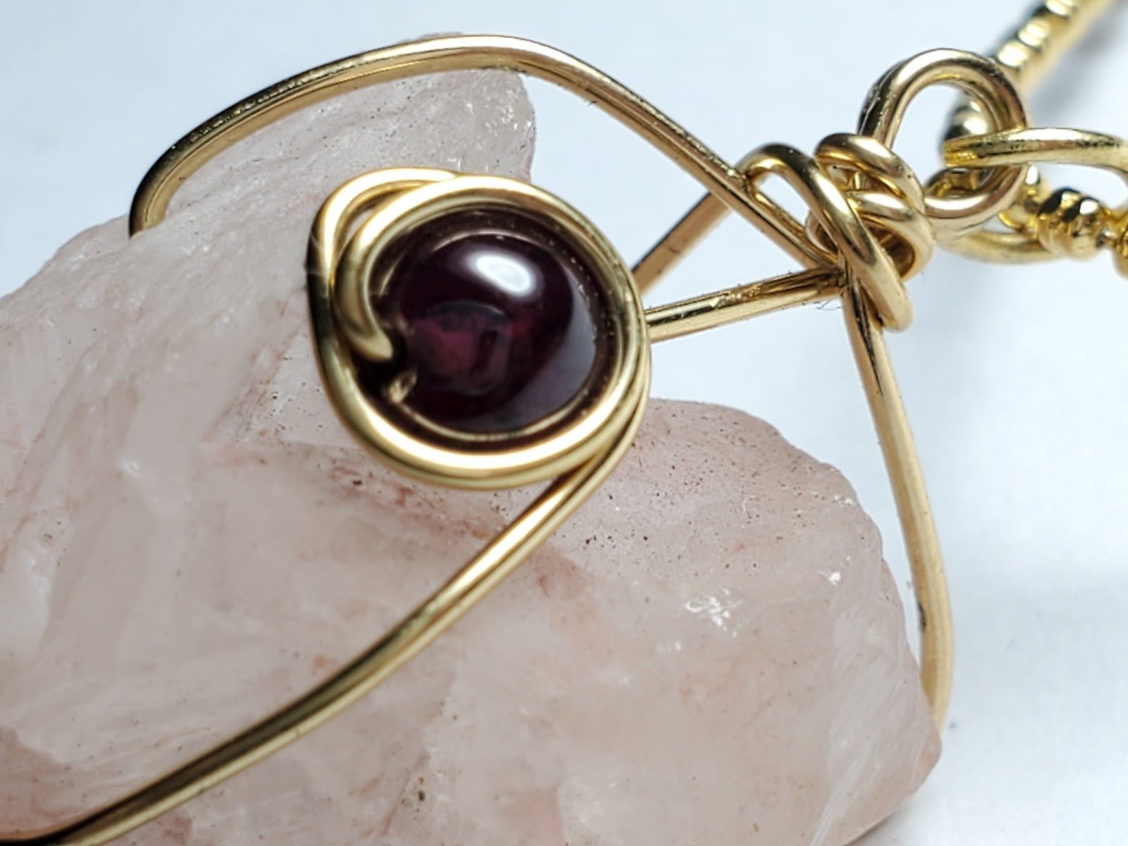 ヒマラヤ・クル渓谷産 アイスクリスタル ペンダントトップ