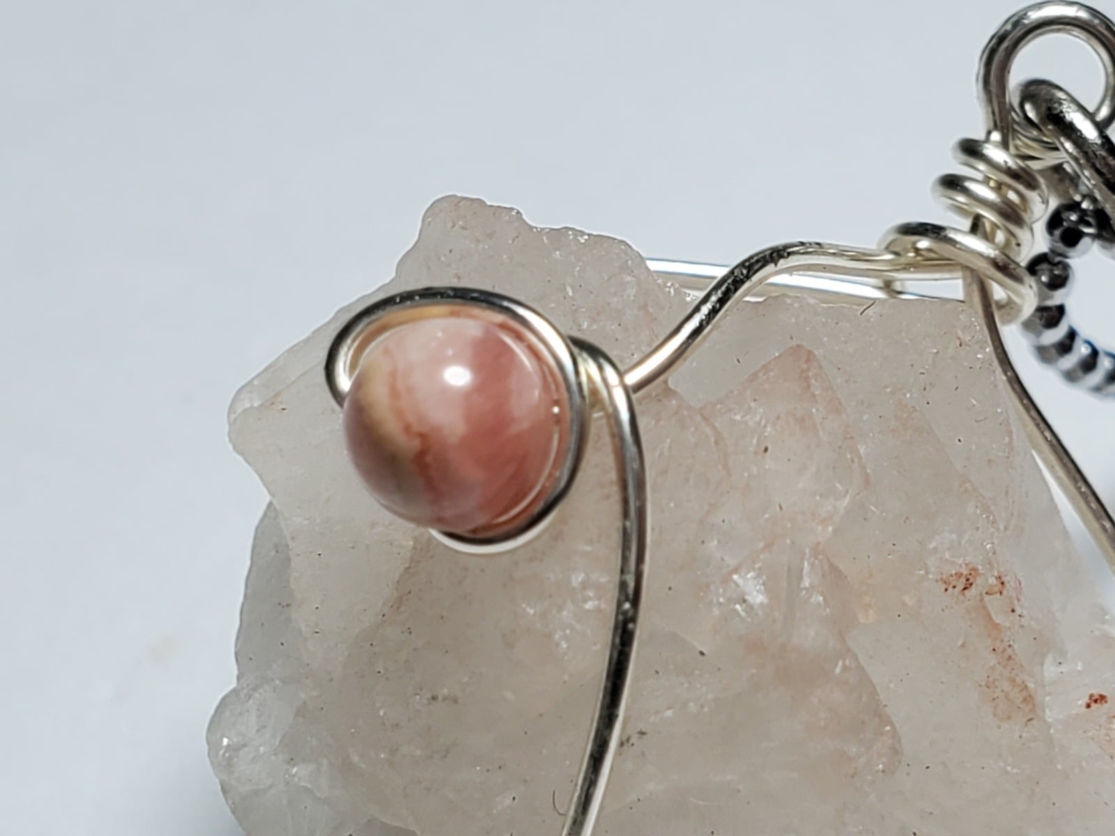 ヒマラヤ・クル渓谷産 アイスクリスタル ペンダントトップ