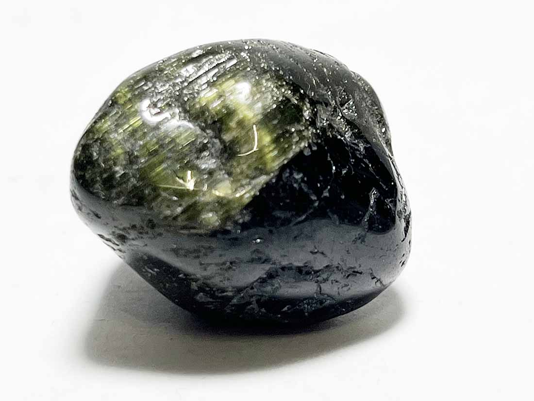 ブラジル産  キャッツアイトルマリン タンブル