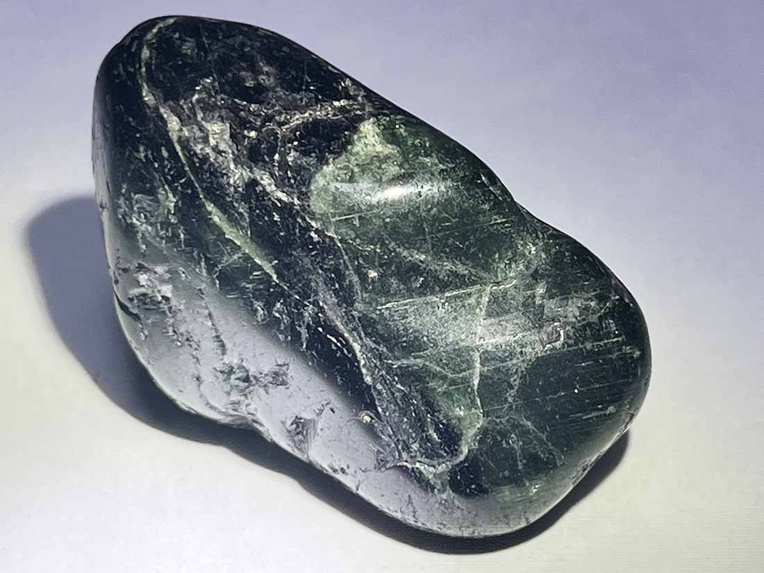 ブラジル産  キャッツアイトルマリン タンブル