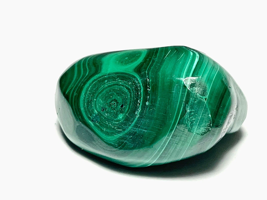 コンゴ民主共和国産 マラカイト タンブル ( 孔雀石 )/ Malachite