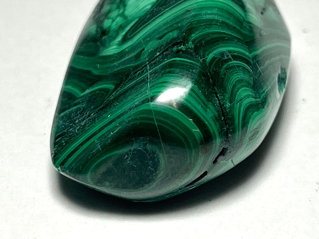 コンゴ民主共和国産 マラカイト タンブル ( 孔雀石 )/ Malachite