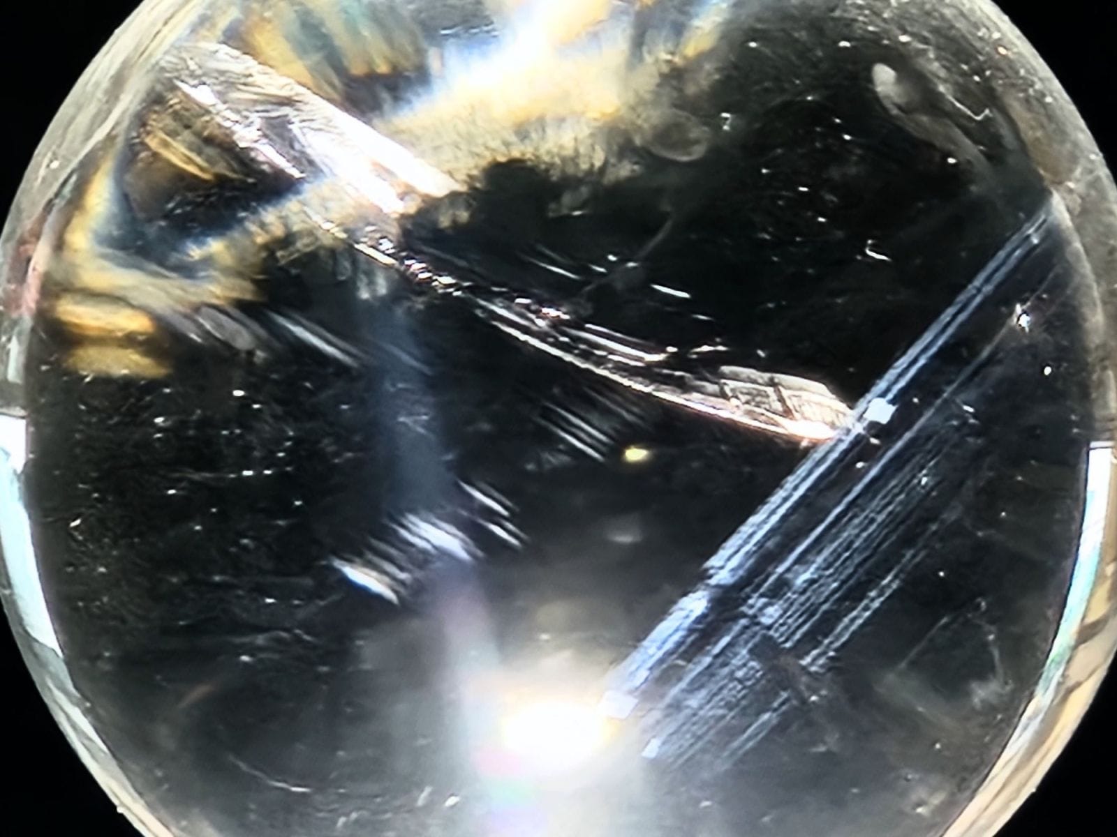 ブラジル産 エンジェルラダークォーツ 26mm丸玉