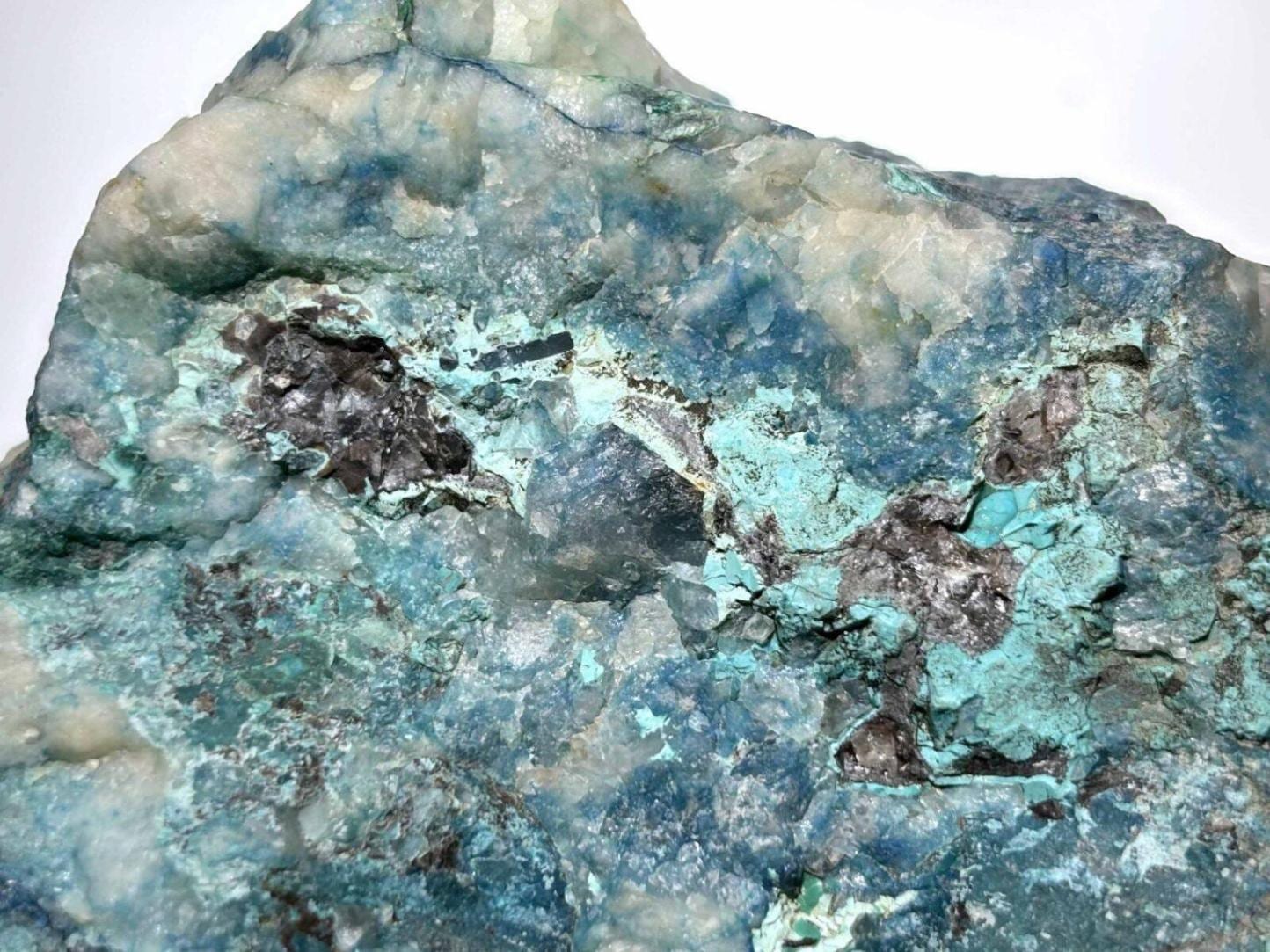 ナミビア産シャッタカイトwithクリソコラ