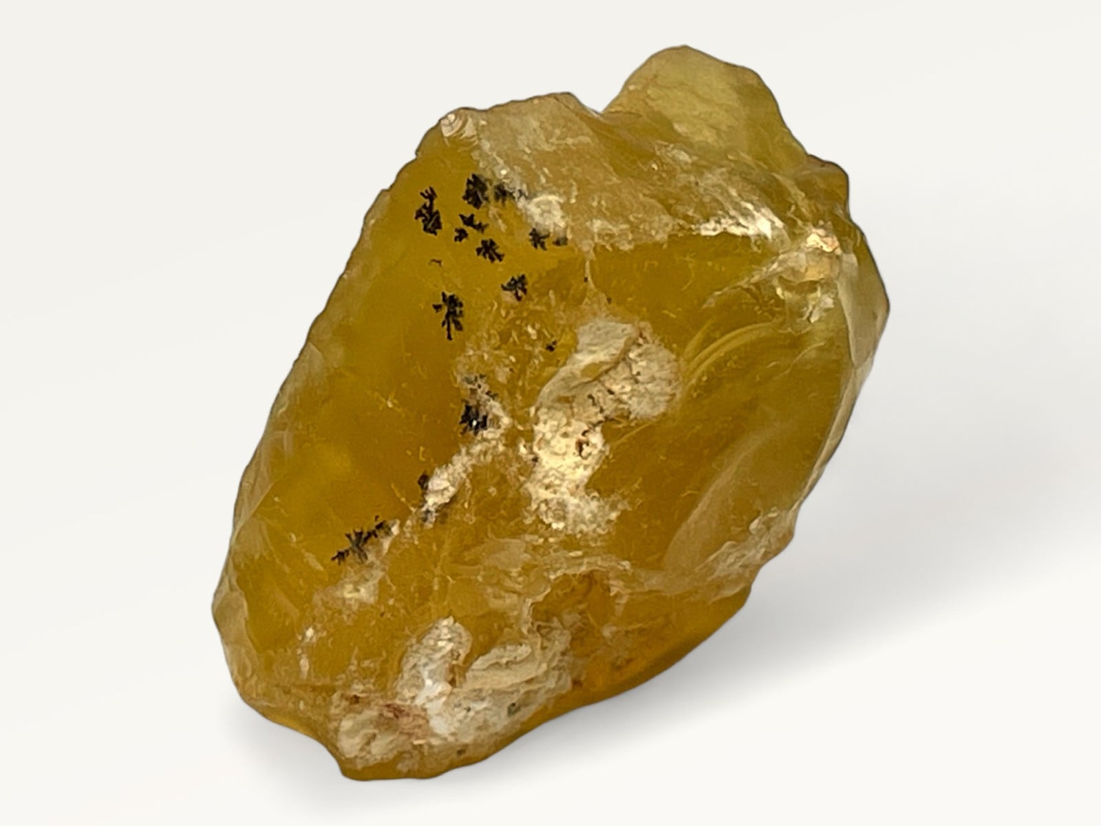 タンザニア産 イエローオパール (デンドリチック有り)