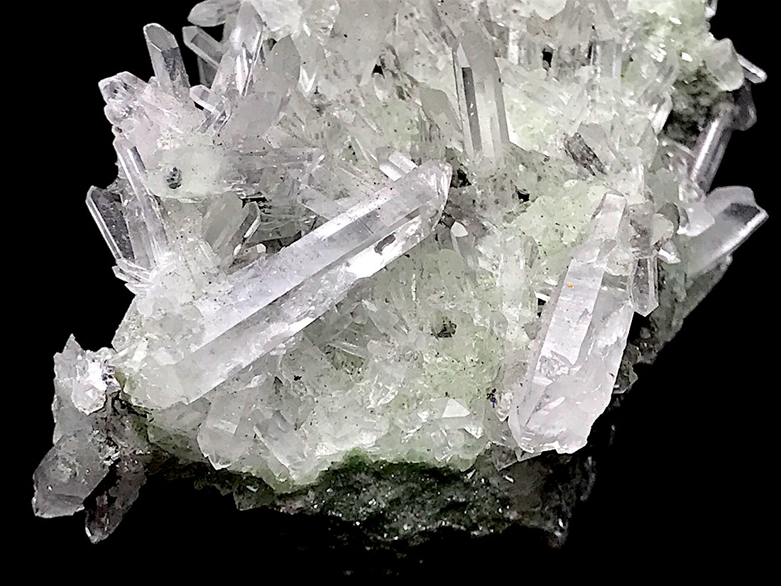 レア！ ペルー産 フックサイト with 水晶 クラスター