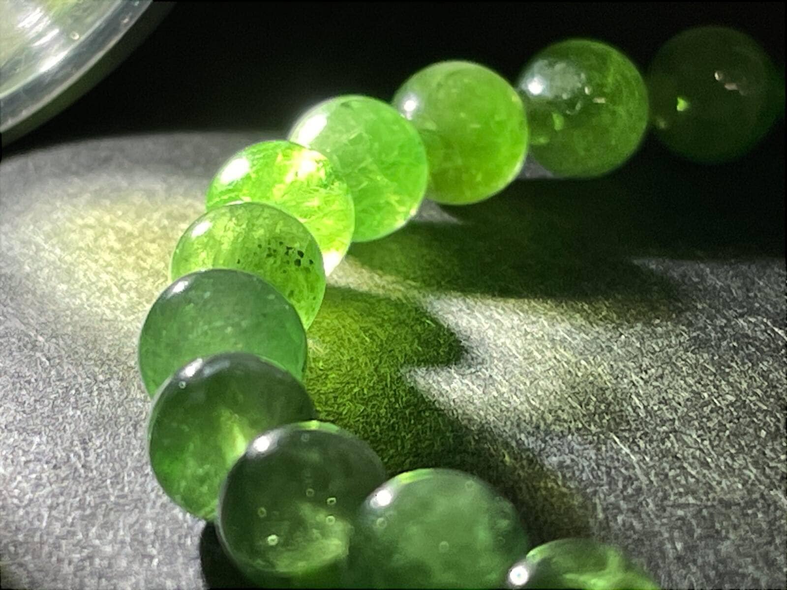 レア！ ツァボライト ガーネット ブレスレット