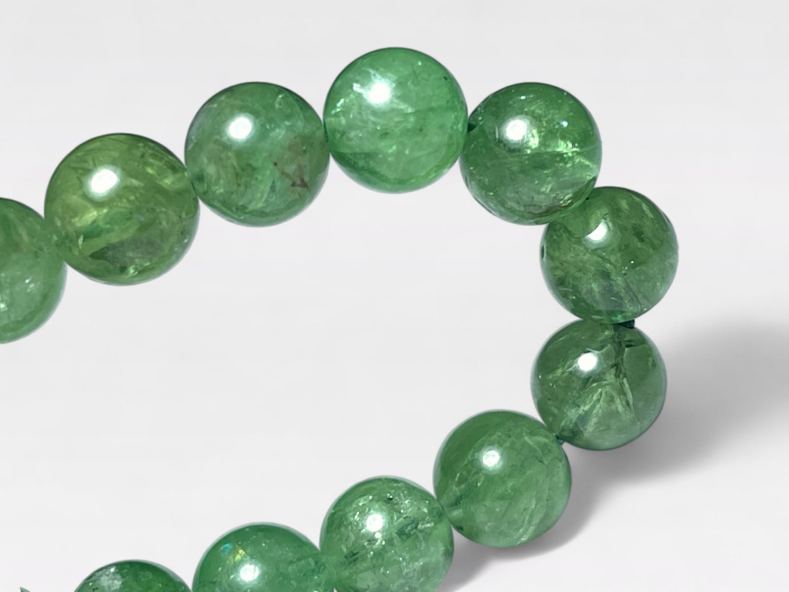 レア！ ツァボライト ガーネット ブレスレット