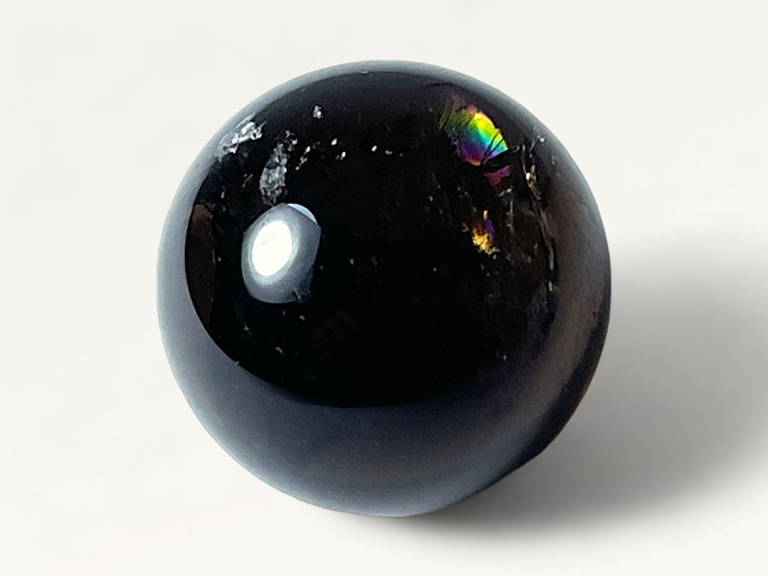 アイリススモーキークォーツ 22mm 丸玉 /Iris Smoky Quartz