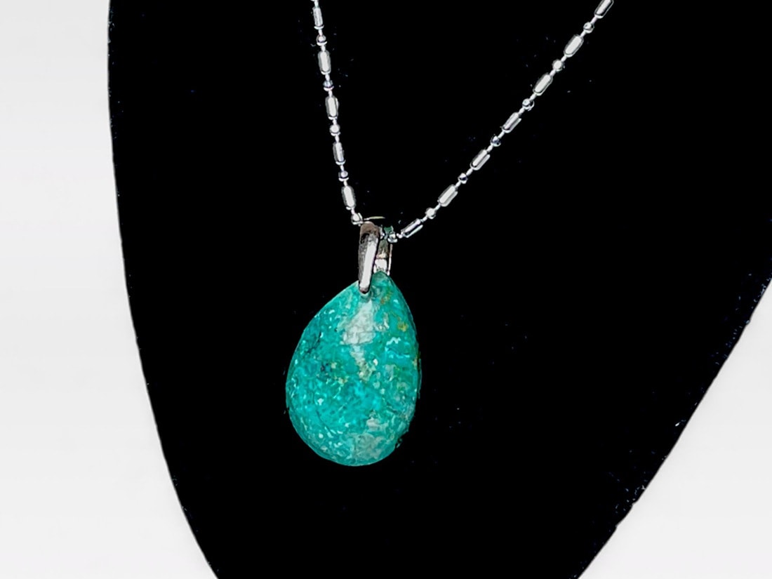 クリソコラ ペンダントトップ