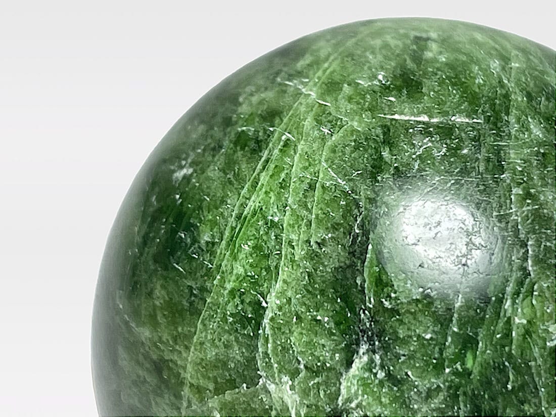 クロムダイオプサイド 32mm 丸玉 /Chrome Diopside