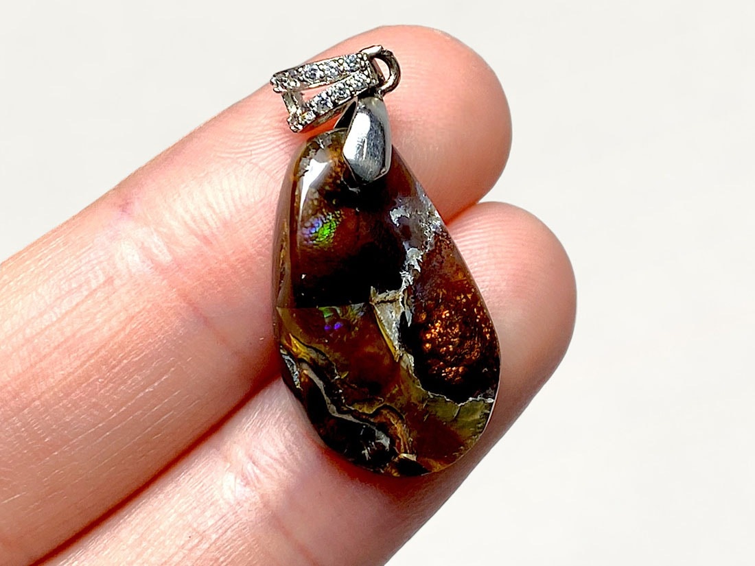 ファイアーアゲート ペンダントトップ /FireAgate