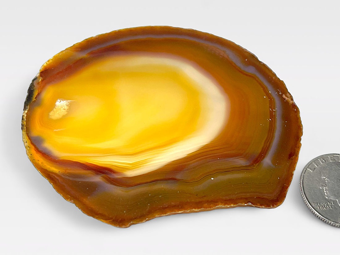 ブラジル産 カラー アゲート プレート