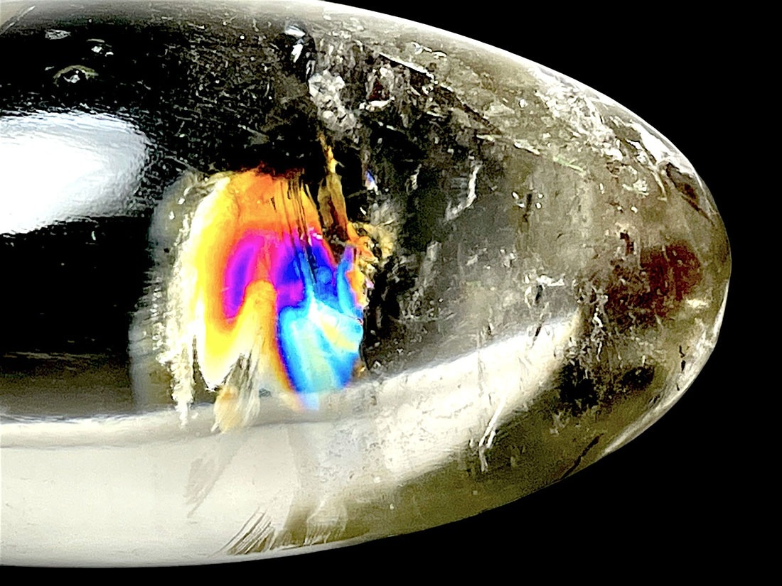 インド産 ナチュラル ヒマラヤ シトリン シヴァリンガム