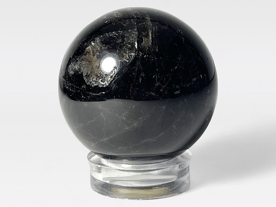 モリオン ( 黒水晶 ) 直径38mm 丸玉