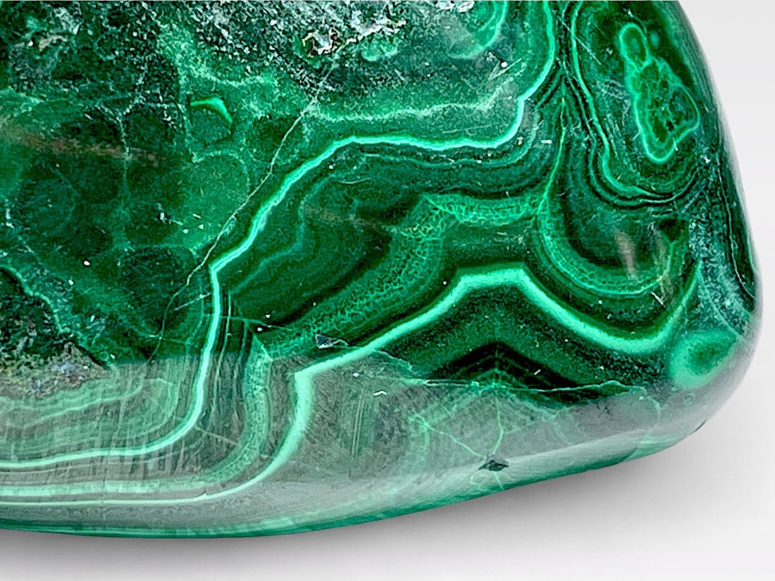 鉱物商店】丸のマラカイト（孔雀石） 原石天然石