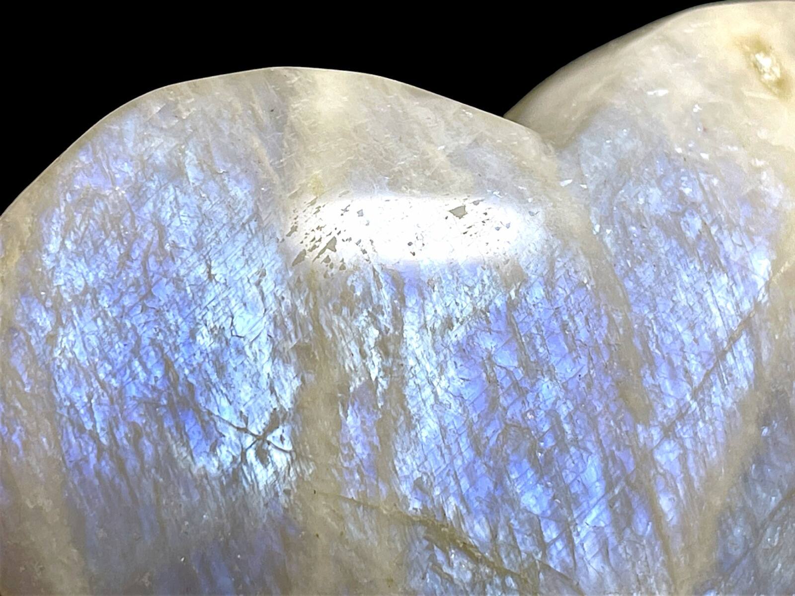 マダガスカル産 ゴールデン ムーンストーン ハート / Feldspar Moonstone