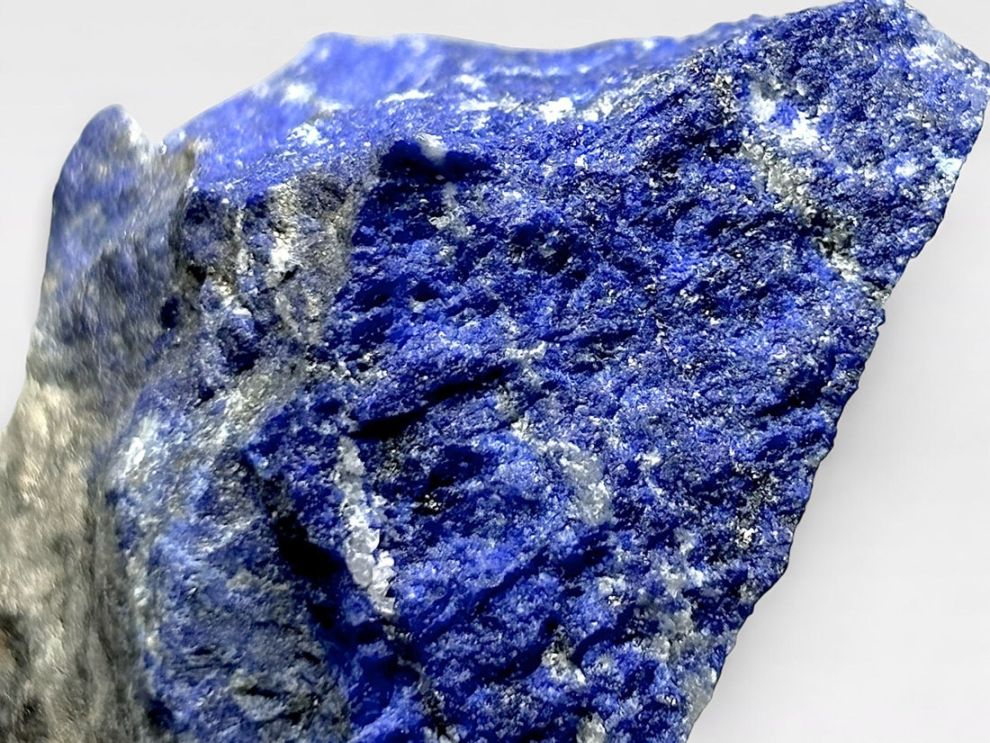 (蛍光) アフガニスタン産 ラピスラズリ  ラフ / Lapis Lazuli