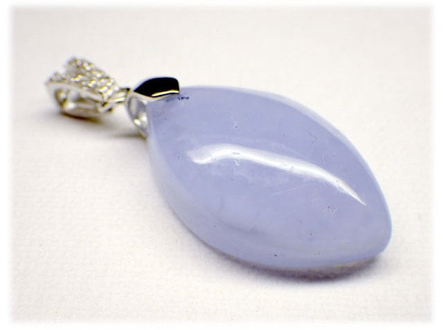 ブルーレースアゲートペンダントトップ