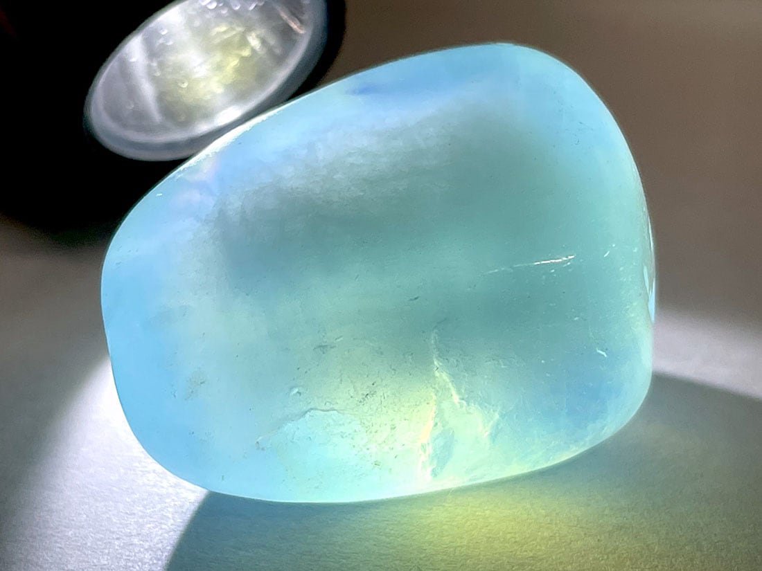 モザンビーク産 アクアマリン タンブル