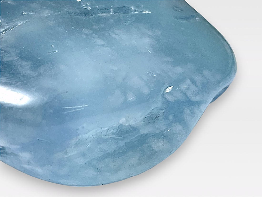 モザンビーク産 アクアマリン タンブル