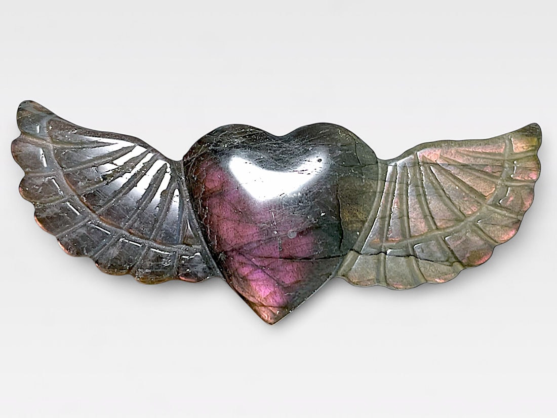 マダガスカル産 ラブラドライト  エンジェルハート ポリッシュ