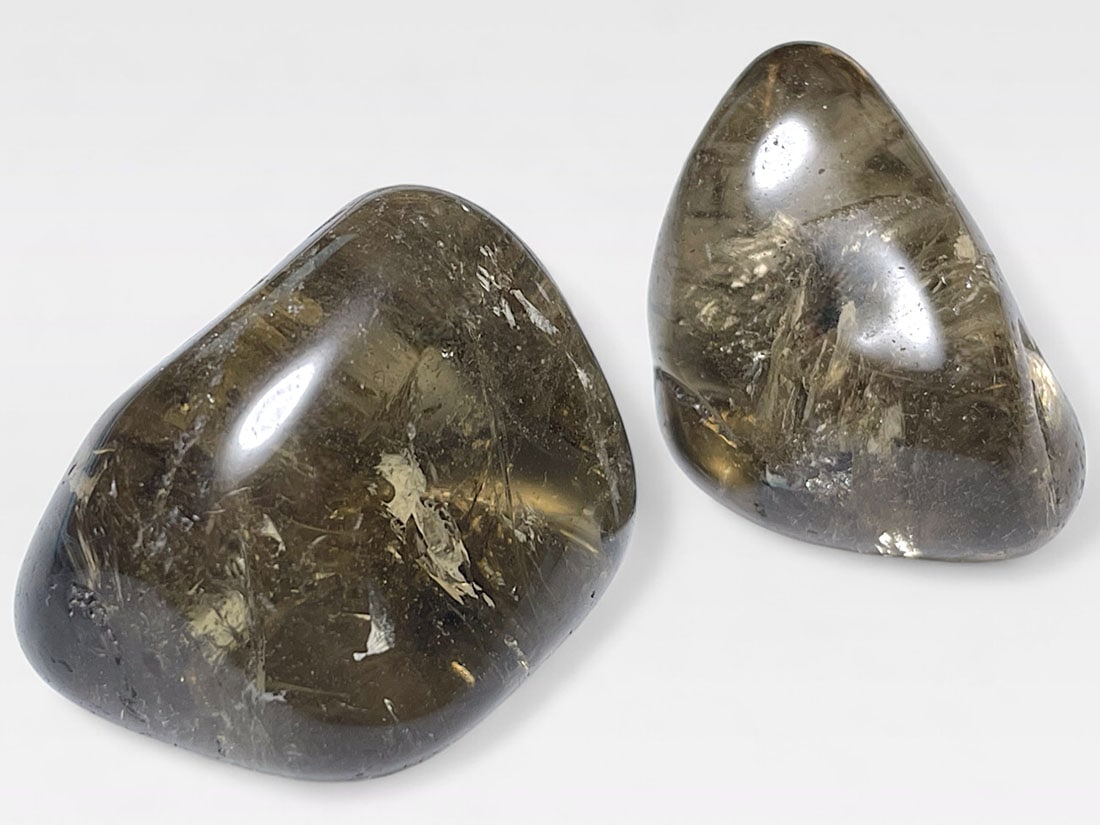 スモーキークォーツ タンブル 2個セット