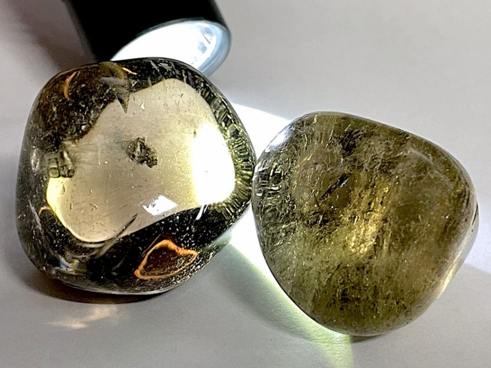 スモーキークォーツ タンブル 2個セット