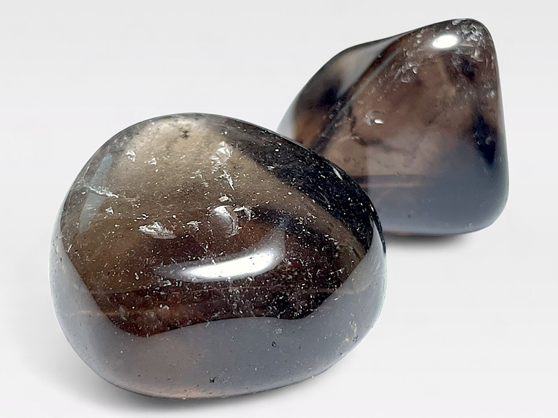 スモーキークォーツ タンブル 2個セット