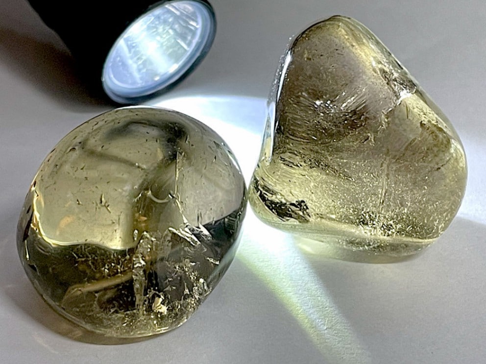 スモーキークォーツ タンブル 2個セット