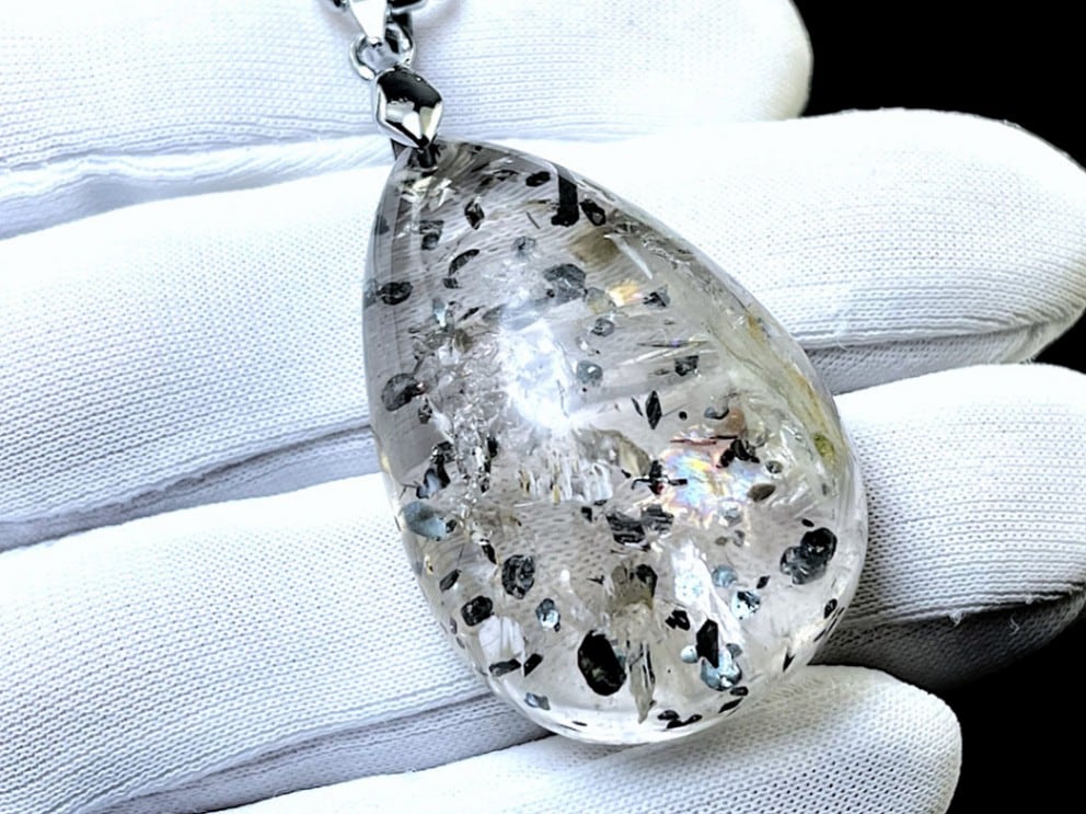 希少石◇クォーツインクォーツ◇ペンダントトップ クォーツインクォーツペンダント | Silver925 - Crystal Life