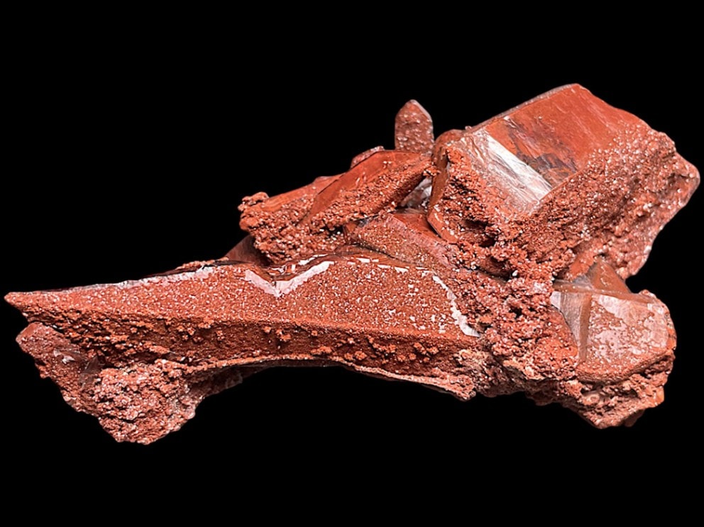 モロッコ産 レッドクォーツ  (ヘマタイトコーティングクォーツ)