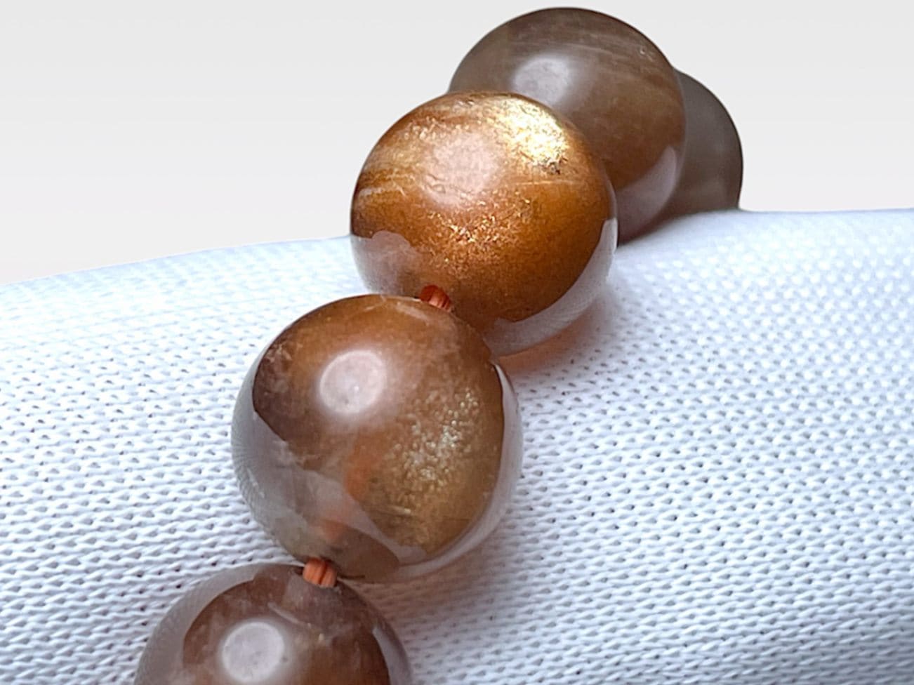 サンストーン 8mm ブレスレット