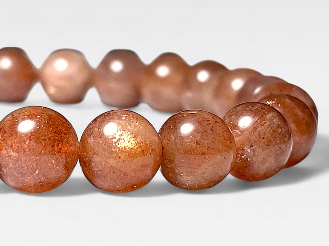 サンストーン 8mm ブレスレット