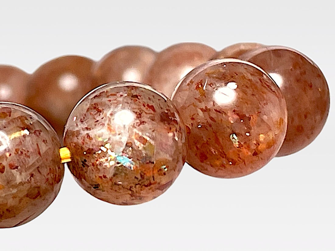 サンストーン 9mmブレスレット